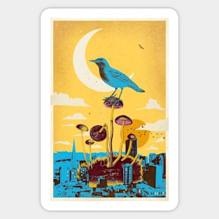 CITY BIRD Sticker